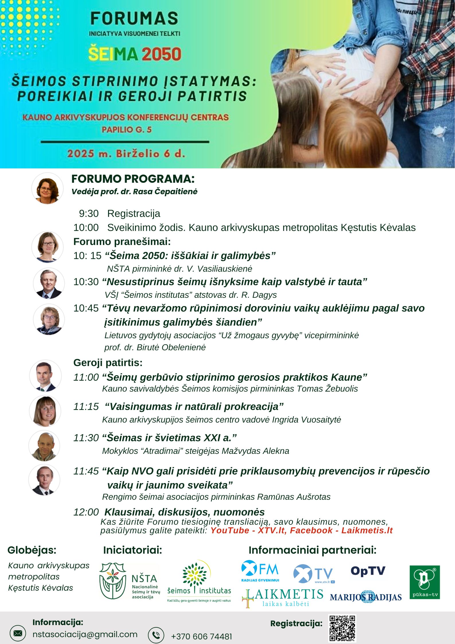 Startuojame renginiu “Šeimos stiprinimo įstatymas – poreikiai ir galimybės”